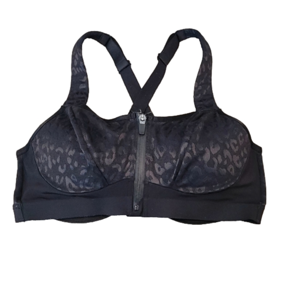 Victoria's Secret Knockout High Impact Sports Bra Leopard Print